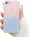 Fashion Case Compatible with iPhone 7 Case, Iridescent iPhone SE 2020 Case, Clear White iPhone SE 2022 Case, iPhone 8 Case, iPhone 6/6s Case, PC d...