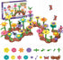 Blocks Toys Flower Garden for Girls Toys STEM, Educational Toy Gardening Pretend Play Set Upgrade DIY Flower Stacking Toys for Kids Preschool...
