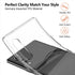 Clear Case for LG Velvet 5G, Slim Thin Flexible TPU Silicone Soft Skin Gel Rubber Anti-Scratch Shockproof Protective Cover for LG Velvet 5G,Clear...