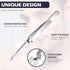 3 Pieces Reverse Tweezers Locking Tweezers for Crafting Cross Locking Electronics Tweezers Reverse Action Forceps Reverse Tension Tweezers Stainle...