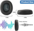 LIVE660 BTNC Ear Pads Replacement Ear Cushions Compatible with JBL E65 E65BTNC / Duet NC / LIVE650BTNC LIVE660 BTNC Headphones Comfortable Protein...