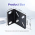 Rack Mount Kit Universal 1U Rack Ears with Adjustable Holes Distance, Compatible for Most Cisco, NETGEAR,Dell, D-Link, Linksys, TRENDnet and Buffa...
