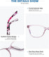 4 Pack Reading Glasses Blue Light Blocking for Women Men,Fashion Square Computer Readers with Spring Hinge,Anti Eyestrain Eyeglasses(1.75x)...