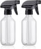 Plant Mister Water Spray Bottle for Plants 2 Pack - BPA Free - 10oz Plastic Refillable Containers Fine Mist Plant Spray Bottle with Adjustable Noz...