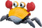 Dog Toys Escaping Crab Crawling Dog Toy with Music Control & Lights, Dancing Crab Dog Toy Obstacle Avoidance Interactive Fun Toys for Puppy/Small/...
