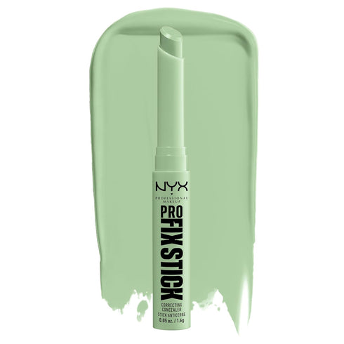 NYX PROFESSIONAL MAKEUP Pro Fix Stick Correcting Concealer, Buildable Medium Coverage Concealer Stick - Green...