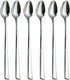 Iced Tea Spoons, Mixing Spoons,18/10 Stainless Steel Stirring Spoon, set of 6 Pieces-7.9 Inch...