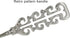 6Pcs Vintage Coffee Spoons 18/10(304) Stainless Steel Sugar Stirring Spoon Retro Royal Style Teaspoon with Slotted Design for Dessert Ice Cream Mi...