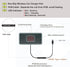 Wireless Charger,Wireless car Charger Charging pad 15W Fast Wireless Phone Charger Non Slip Charger pad Cell Phone Cordless Charger Charging mat g...