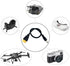 2Packs XT60 Adapter Cable XT60 Charging Cable XT60 Male Bullet Connector to Male DC 5.5mm X 2.5mm Power Cable for Fatshark Skyzone FPV Monitor Pow...