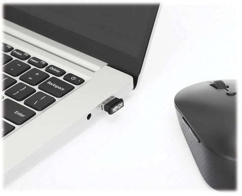 Tripp Lite Mini Bluetooth USB Adapter for Up to 7 Devices - Connect Smartphones, Tablets, Keyboards, Mice, Headsets & Printers - Bluetooth 5.0 (Cl...