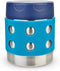 LunchBots Thermal 8 oz Triple Insulated Thermos - Hot 6 Hours or Cold 12 Hours - Leak Proof Thermos Soup Jar - All Stainless Interior - Navy Lid -...