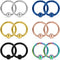 Ruifan 12PCS 14G 316L Surgical Steel Captive Bead Nose Tragus Lip Nipple Belly Piercing Jewelry Rings...