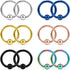 Ruifan 12PCS 14G 316L Surgical Steel Captive Bead Nose Tragus Lip Nipple Belly Piercing Jewelry Rings...