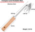 Weed Puller with M-Shape Claw Weeding Artifact Uprooting Weeding Tool Dandelion Puller Tool Gardening Hand Weeder Tool Weed Remover Tool for Yard ...