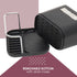 Home Basics Sink Caddy with Tray, Black | Removable Tray | 2 Divided Sections | Metal Bar for Sponge...