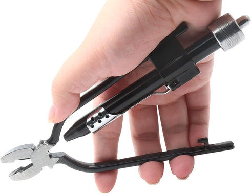 6 Inch Safety Wire Twist Pliers, Aircraft Wire Pliers Aviation Reversible Wire Twister Tool Industry Grade Electrical Pliers Auto Lock Fuse Pliers...
