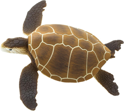 Safari Ltd. Green Sea Turtle Figurine - Detailed 4" Plastic Model Figure - Fun Educational Play Toy for Boys, Girls & Kids Ages 1+...