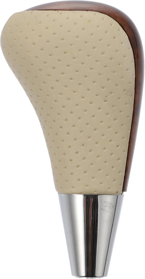 X AUTOHAUX Car Automatic Gear Stick Shift Knob for Toyota RAV4 Corolla Avalon Yaris 4Runner Sienna Camry Tacoma for Lexus ES GS SC RX LS Beige Bro...
