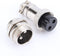Yosoo M16 16mm 2 Pin Screw Type Electrical Aviation Plug Socket Connector Used in and Electronic Connector of Aviation (2 Pin)...