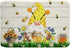 Bee Doormat Welcome Honeycomb Garden Flowers Honey Gnome Funny Entryway School Rugs Indoor Non Slip, Washable Entrance Mat Outdoor Door Mats for K...