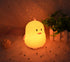 WHA&DARREN Penguin Night Light for Kids, Children Lamp Portable Rechargeable Silicone Baby Night Light, Remote Controlled Children's Animal Lamp K...