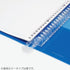 Kokuyo Campus Slide Binder with Transparent Stripes, Middle Type, B5, 26 Holes, Up to 100 Sheets, Blue, Japan Import (RU-P334NB)...