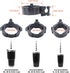 Recoil HBCH Universal Bike Motorcycle Handlebar Cup Holder, Accommodates 8-20Oz Cups and 20-30Oz Humbler Cups, Handlebar Coffee Drink Holder Cruis...