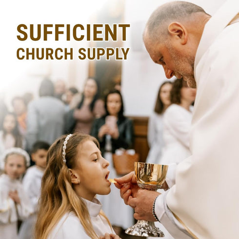 Communion Bread - Gluten-Free Communion Bread - Church Supplies - Package of approx. 200 pieces...