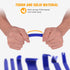 GOOACC GRC-90 Set 8PCS Auto Trim Scratch Removal Tool Car Audio Dash Panel Window Molding Fastener Remover Tool Kit-Blue...