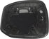 Fit System 80270 Passenger Side Non-Heated Mirror Glass w/Backing Plate, Honda Civic Coupe/Sedan (w/o Camera (CCD)), 5 1/8" x 6 5/8" x 6 15/16" (w...