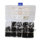 390pcs Roll Pin Assortment Set,Split Roll Pin Assortment Set with Storage Case,Split Expansion Spring Steel Pins M1.5/2/2.5/3/4/5/6 Roll Pin for H...