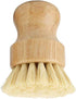 1 Pcs Palm Wooden Dish Scrubber Brush,Bamboo Dish Brush Set, Dish Brushes, Durable Wood Dishes Scrub Brush, Natural Round Vegetable Cleaning Pots ...