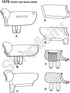 Simplicity 1578 Dog Jacket and Clothing Sewing Patterns, Medium...