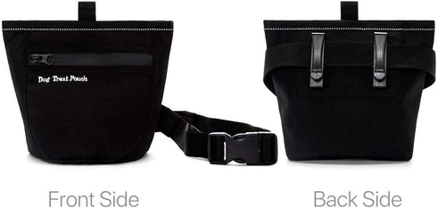 Dog Treats Training Pouch with Clip Waist Belt Magnetic Closure Puppy Doggie Snack Reward Bags Bait Pouches Dog Treat Carrier Holder...