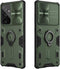 Galaxy S21 Ultra Case with Ring Kickstand,CamShield Armor with Slide Metal Camera Cover, PC & TPU Impact-Resistant Bumpers Protective for Samsung ...