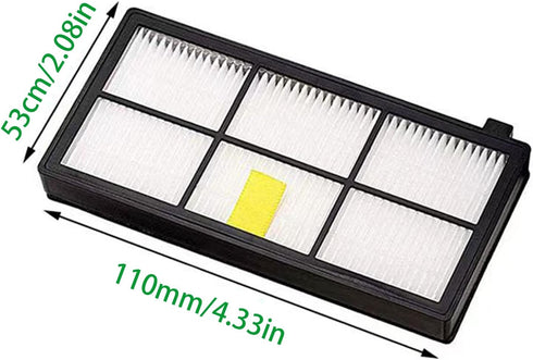 StylishClean12 Pack Hepa Filters Replacement Compatible for Roomba 800 900 series 801 805 850 860 870 877 880 890 891 895 960 961 980 981 985 Robo...