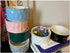 Ceramic Paper Clip Holder Ceramic Paper Clip Dispenser Organizer for Office Desk Binder Clip Holder (Blue)...