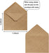 50 Pack A7 Colorful 5x7 Envelopes V Flap Invitation Envelopes for 5x7 Cards, Birthday, Weddings, Graduations, Greeting Cards, Baby Shower 5.24 x 7...
