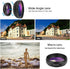 Mcoplus Cell Phone Camera Lens 2 in 1 Clip-on Lens Kit 37mm 0.45X 49UV Super Wide Angle & Macro Phone Camera Lens for iPhone and Android Smartphon...