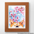 Pintoo Jigsaw Puzzles 300 Piece for Adults - Cherry Blossom - Sakura Shiba - Easy Storage Snug Interlocking Plastic Puzzle No Glue Required [H2463...