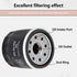 OuYi Oil Filter Compatible with H-o-n-d-a Goldwing 1800 GL1800 NC700X NC750X RC51 ST1300 VFR800 VFR1200X VT1300 Shadow 750 VTR1000 VTX 1300 1300C ...
