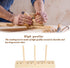 Bow Maker Bow Making Tool for Ribbon, Wooden Wreath Bow Maker for Making Gift Bows, Wrist Corsages, Party Decorations, Hair Bows, Holiday Wreaths(...
