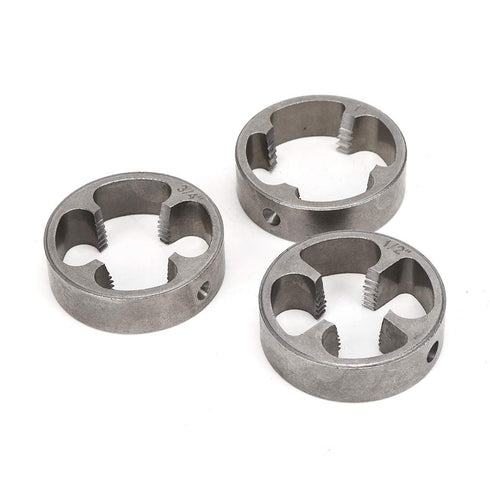 Pipe Threader Plumbing Tools Alloy + Plastic PVC Thread Tool Maker Pipe Npt Round Die Set Pipe Threader Plumbing Manual Hand Tool...