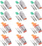 Glarks 30Pcs 2 Pin Way Sealed Gray Male and Female Auto Waterproof Electrical Wire Connector Plug 22-16AWG Connector for Motorcycle, Scooter, Car,...