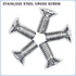 12PCS Stainless Steel Brake Disc Rotor Screws 93600-06014-0H - Universal Fit for Honda, Acura, Hyundai and Kia Models - Stainless Steel Retaining ...