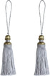 2 Pack Tassel Key Tassel with Loops, Handmade Tassel Craft, DIY Accessories for Home Decoration...