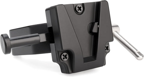 V-Mount Lock Battery Adapter with Clamp for Mounting to Light Stand Tripod....