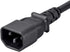 Monoprice 3-Prong Extension Cord - 10 Feet - Black | IEC 60320 C14 to IEC 60320 C13, 18AWG, 10A, 125V...