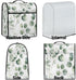 Large Blender Cover Eucalyptus Leaves Stand Dust Covers for Appliance Kitchen Mixer Covers with Top Handle Pockets Waterproof Food Processor Prote...